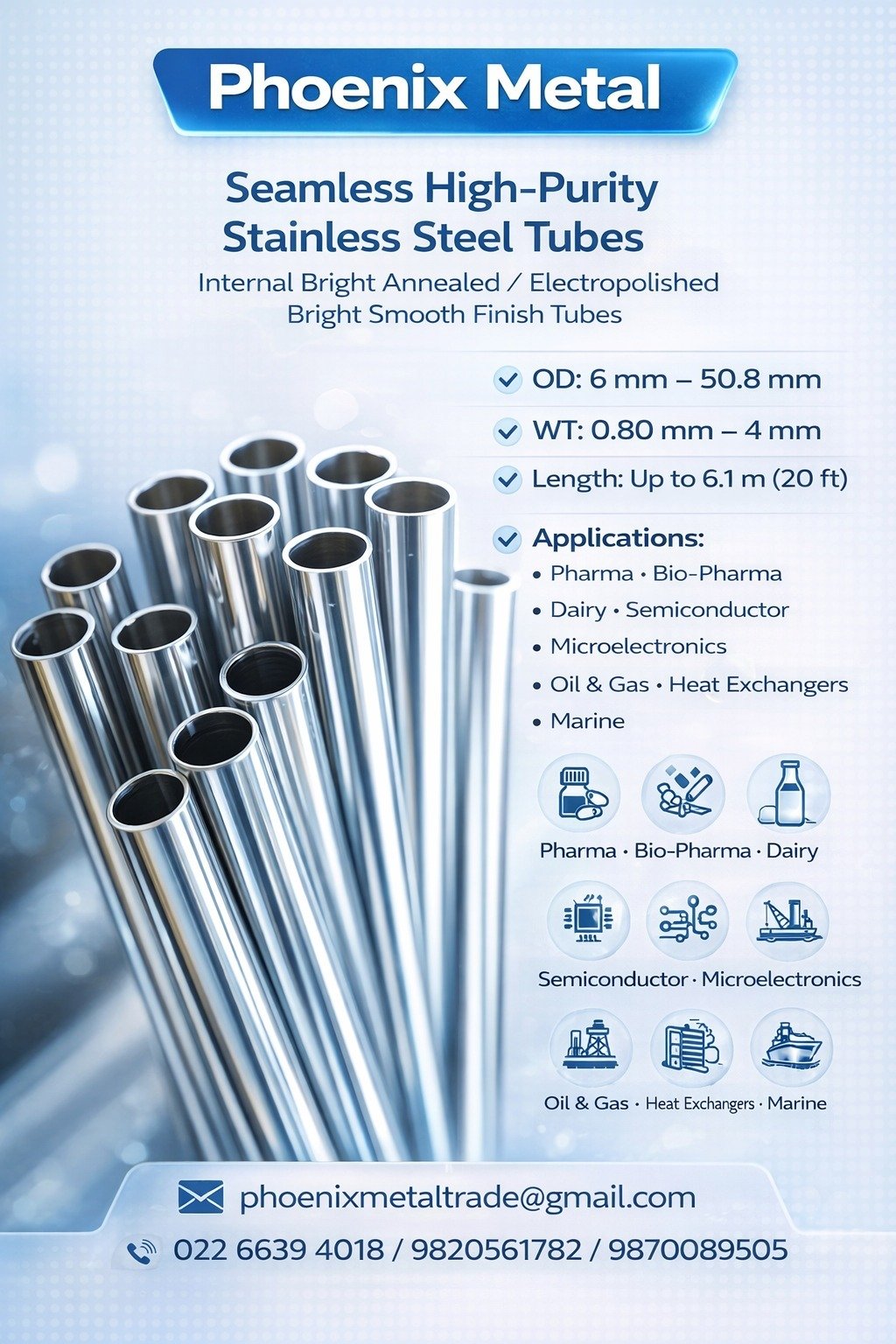 Phoenix Metal Tubes